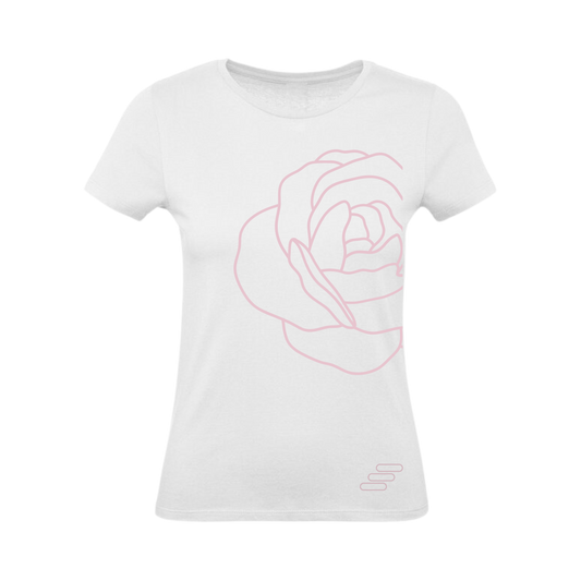 SUPPO T-shirt meisjes - wit/roze